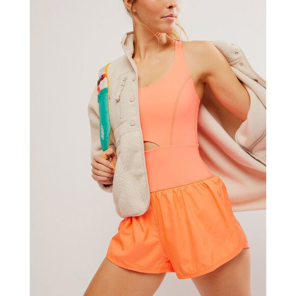 FP MOVEMENT Righteous Runsie / Neon Coral